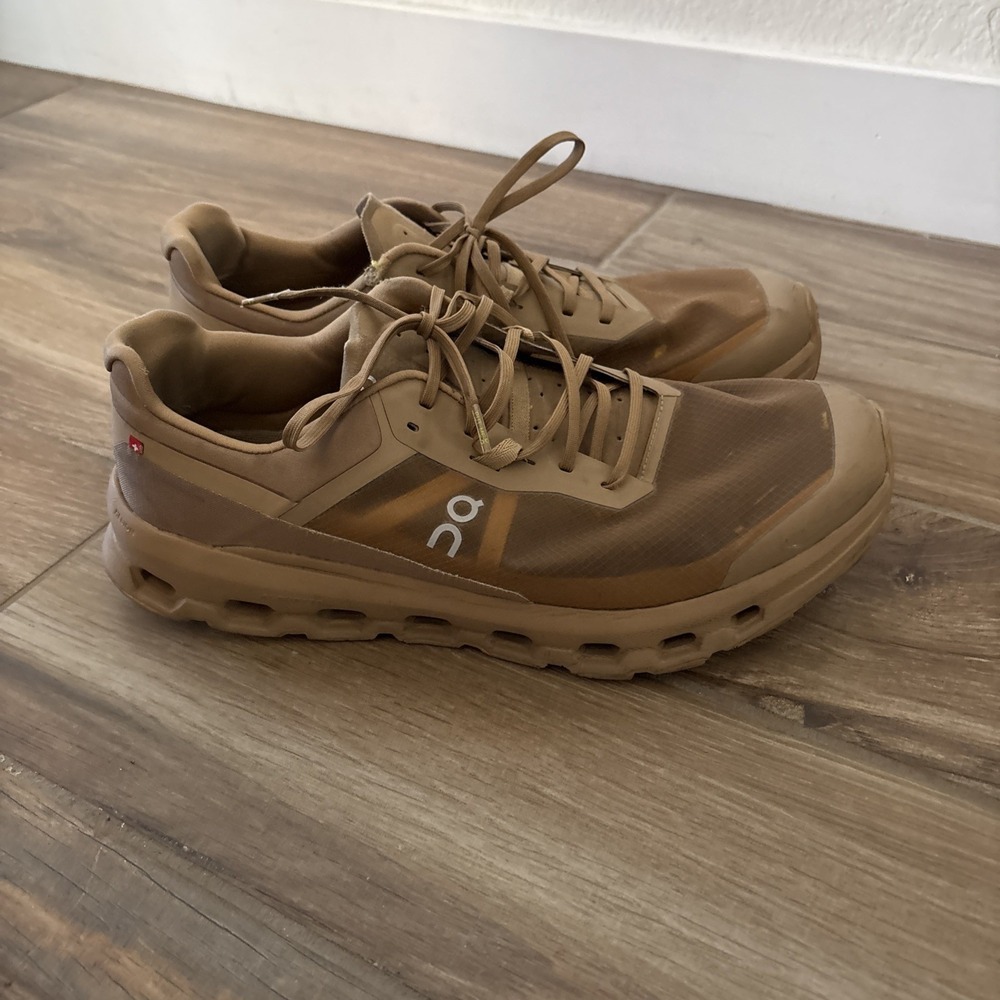 On Cloud Cloudvista 2 Trail Running‎ Shoe Chai Dune 3WE30132855 Men's Size M12.5